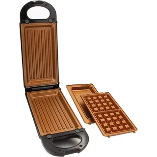 Livington Flip Switch Kontaktgrill 800 W schwarz