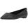 Damen Ballerinas Elegant Black 37