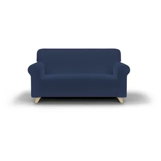 Sogni e capricci CD-PR-BLU SCURO-2P “Pretty” Sofa Abdeckung, Dunkel blau, 2 Plätze