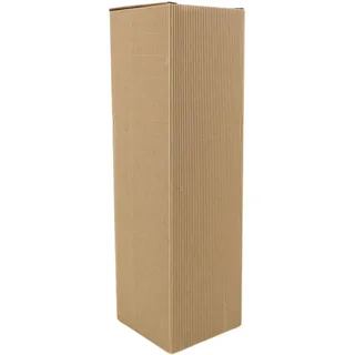 OEM IDEA HOME 6er Set 6 Stück Weinbox, WAVE Elegante Weinbox aus Kraftpapier, Modernes Design, Click & Go System, Weinkarton, Weinflaschen-Geschenkverpackung