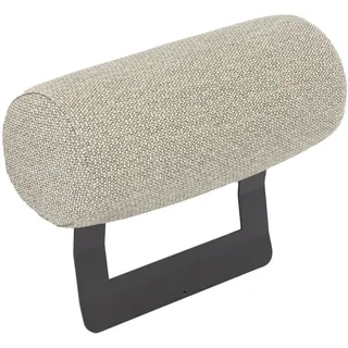 Zebra Armlehne , Graphitfarben, Grau , Metall, Textil , 47.5x33x20 cm , links und rechts montierbar , Esszimmer, Stühle, Schwingstühle