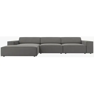 micadoni Ecksofa Jodie, 4-Sitzer grau