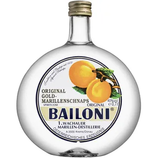 Bailoni Marillen - Schnaps aus Österreich, (1 x 700 ml)