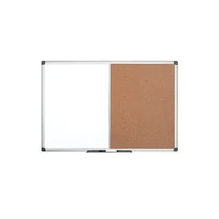 Bi-Office Whiteboard-Pinnwand MAYA KOMBI 150,0 x 120,0 cm Kork braun