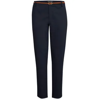 b.young BYDays Damen Hose Chino Stoffhose mit Stretch, Größe:38, Farbe:Copenhagen Night (80466)