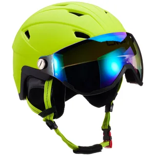 CMP - Wa-2 Skihelm mit Visier, Apfel, L