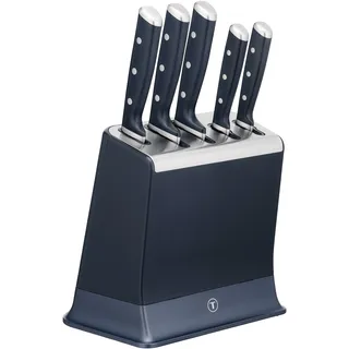 Tefal EverSharp Pro selbstschärfender Messerblock unbestückt Weiß