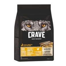 7kg Pui cu măduvă osoasă & cereale ancestrale Crave Hrană uscată câini