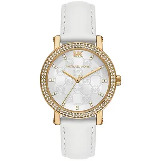 Michael Kors Corey Damen 38MM Goldfarbene Edelstahluhr, MK7551