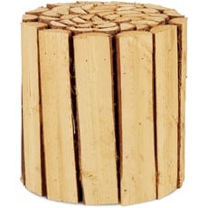 Bild Blumenhocker, Blumenhocker aus Tannenholz braun