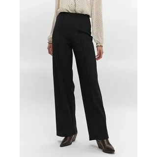 Vero Moda Becky Wide Pull On Hosen Schwarz S 30