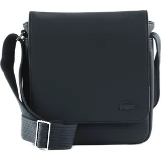 LACOSTE Umhängetasche Men's Classic Flap Crossover Bag Marine 166 dunkelblau - Dunkelblau