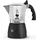 Brikka 0,09 l 2 Tassen Schwarz/Silber