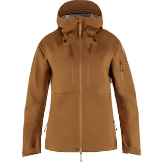 Fjällräven KEB ECO-SHELL JACKET W Damen - Hardshelljacke - braun