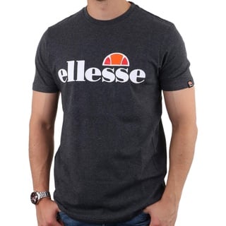 Ellesse Herren Sl Prado Tee Poloshirts, Dark Grey Marl, XS EU