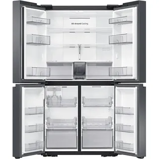 Samsung RF59C700EB1 EG Kühl-Gefrier-Kombination (French-Door, ) - Schwarz