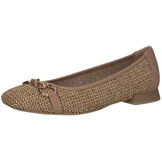 CAPRICE Ballerina 9-22503-42 braun G-Weite