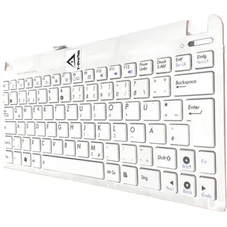 DEUTSCHE - Weiß mit Rahm Tastatur für Asus Eee PC 1015CX-4D 1015CX-4E - Weiß
