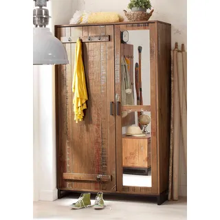 OTTO home Santos Garderobenschrank 110 x 52 x 180 braun