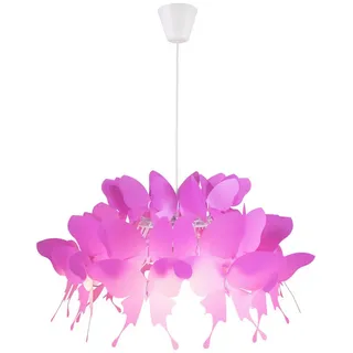 Kinderhängeleuchte , Pink , Kunststoff , 50x115x50 cm , RoHS , Lampen & Leuchten, Innenbeleuchtung, Kinderzimmerlampen, Kinderhängeleuchten