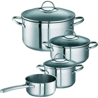 Rohe Germany 252021-04 Merana Allround-Set Topfset, 4-teilig, Edelstahl