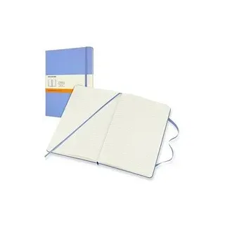 MOLESKINE Notizbuch Classic Collection fester Einband ca. DIN A4 liniert, hortensienblau Hardcover 192 Seiten, 1 St.