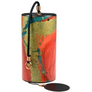 Zaphir, gestimmtes Windglockenspiel Sonnenstrahl Sunray rot, Sunray Red