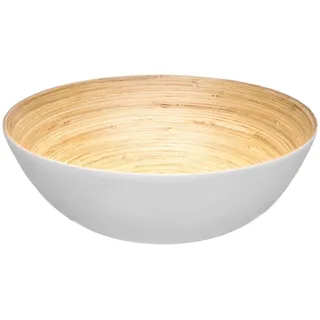 5five - salatschüssel d30cm bambus weiß