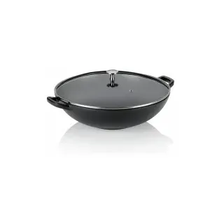 Kela Wok Calido Pfanne, - Kochtopf, schwarz