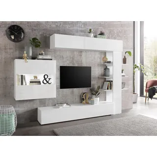 OTTO home "Sorano", Set, 4 Stk. tlg., weiß matt, weiß hochglanz lack),