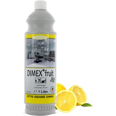Lorito Dimex Fruit 316 Duftreiniger Konzentrat, Bodenreiniger Mittel mit Duft nach Zitrone, Reiniger für Boden und alle wasserbeständigen Oberflächen, 1 Liter