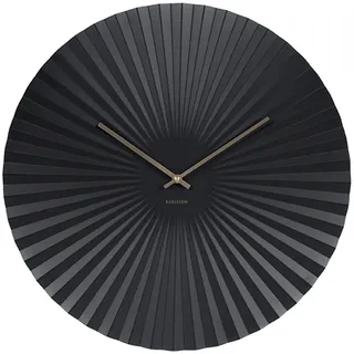 Karlsson Wanduhr Sensu 50,0 cm schwarz