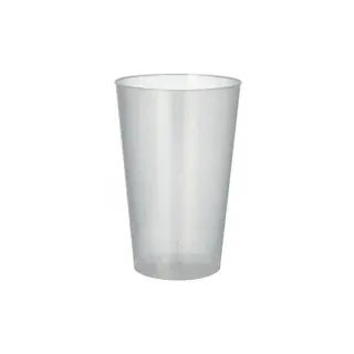 Papstar Plastikbecher 0,4 l Transparent 50 St.