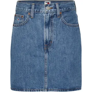 Tommy Jeans Curve Jeansrock »CRV MOM UH SKIRT BH0034«, Webrock Große Größen, blau