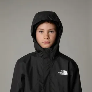 The North Face Regenjacke "ANTORA RAIN JACKET" mit Kapuze mit Kapuze und hochschließendem Kragen, wasserdicht und winddicht, tnf schwarz, tn