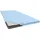 Topper-Spannbettlaken Jersey-Elasthan 140 x 200 - 160 x 220 cm hellblau