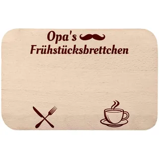 MOAZIFI Frühstücksbrett mit personalisierter Gravur für Opa - Geschenkidee aus Naturholz mit Lasergravur für Geburtstag, weihnachtsgeschenke opa - Einzigartiges Geschenk für Großväter