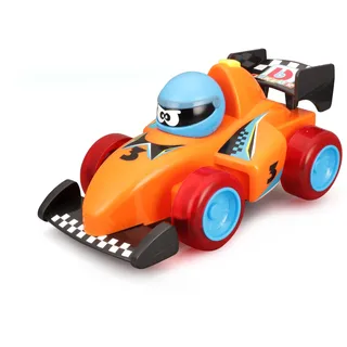 BB Junior - Formel 1 First RC – Orange und Schwarz – Erleben Sie spannende Rennen mit diesem ferngesteuerten Hochleistungs-Spielzeug – Entdecken Sie die Neuheit 2024, die den Adrenalin-Motor zum