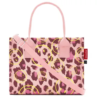 reisenthel Handtasche Umhängetasche Daily Shopper Smile Emoji Leo Blush mehrfarbig - Bunt