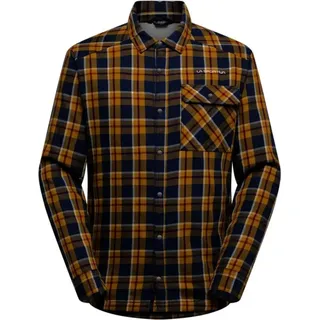 La Sportiva Rambler Lined Flannel Shirt Nacht Blau/Savana S