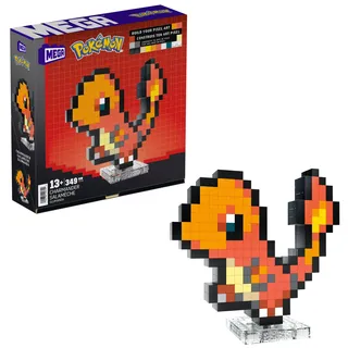 Mattel MEGA Pokémon Glumanda Pixel Art