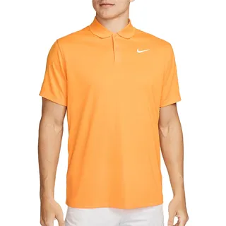 Nike Court Dri-FIT Pique Poloshirt Herren - Orange