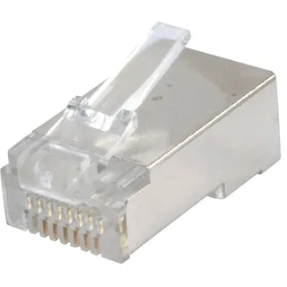 Logilink RJ45-Modularstecker CAT 5e geschirmt 100 Stück
