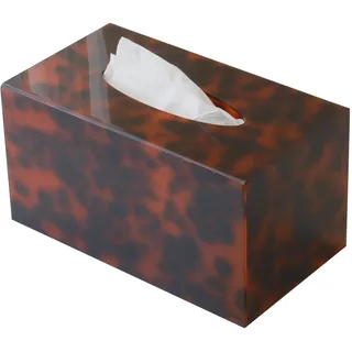 Taschentuchbox, Acryl Kosmetiktücherboxen Große Kapazität Taschentuchspender, Tissue Box für Esszimmer Badezimmer Schlafzimmer Büro