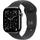 Watch Series 11 GPS + Cellular 46 mm Titaniumgehäuse grau Sportarmband schwarz M/L