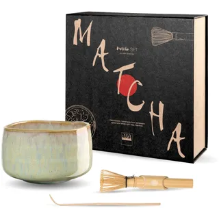ASA moribana Matcha-Set ISHI Shiny 3tlg