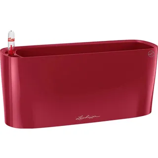 LECHUZA Delta 30 x 11 x 13 cm Scarlet Rot Hochglanz