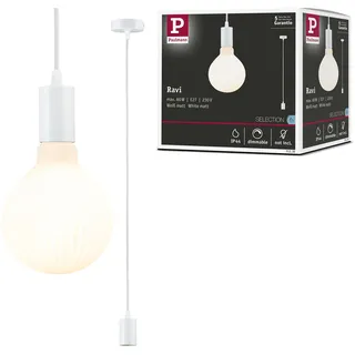 Paulmann Ravi IP44 1-flg. 8 cm rund weiß
