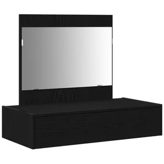 vidaXL Schminktisch Schwarz Eiche 83x40x70 cm