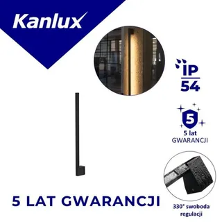 LED Fassadenleuchte linear S 06 8W WW-B 350lm YALTE 38891